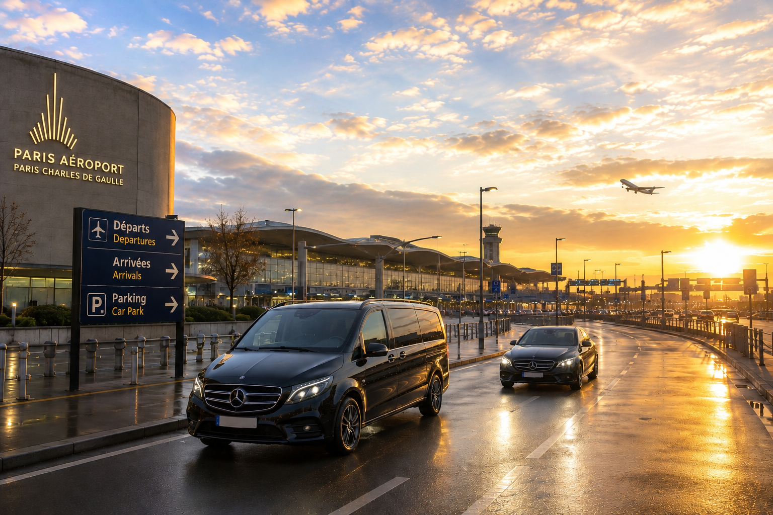 CDG → Paris