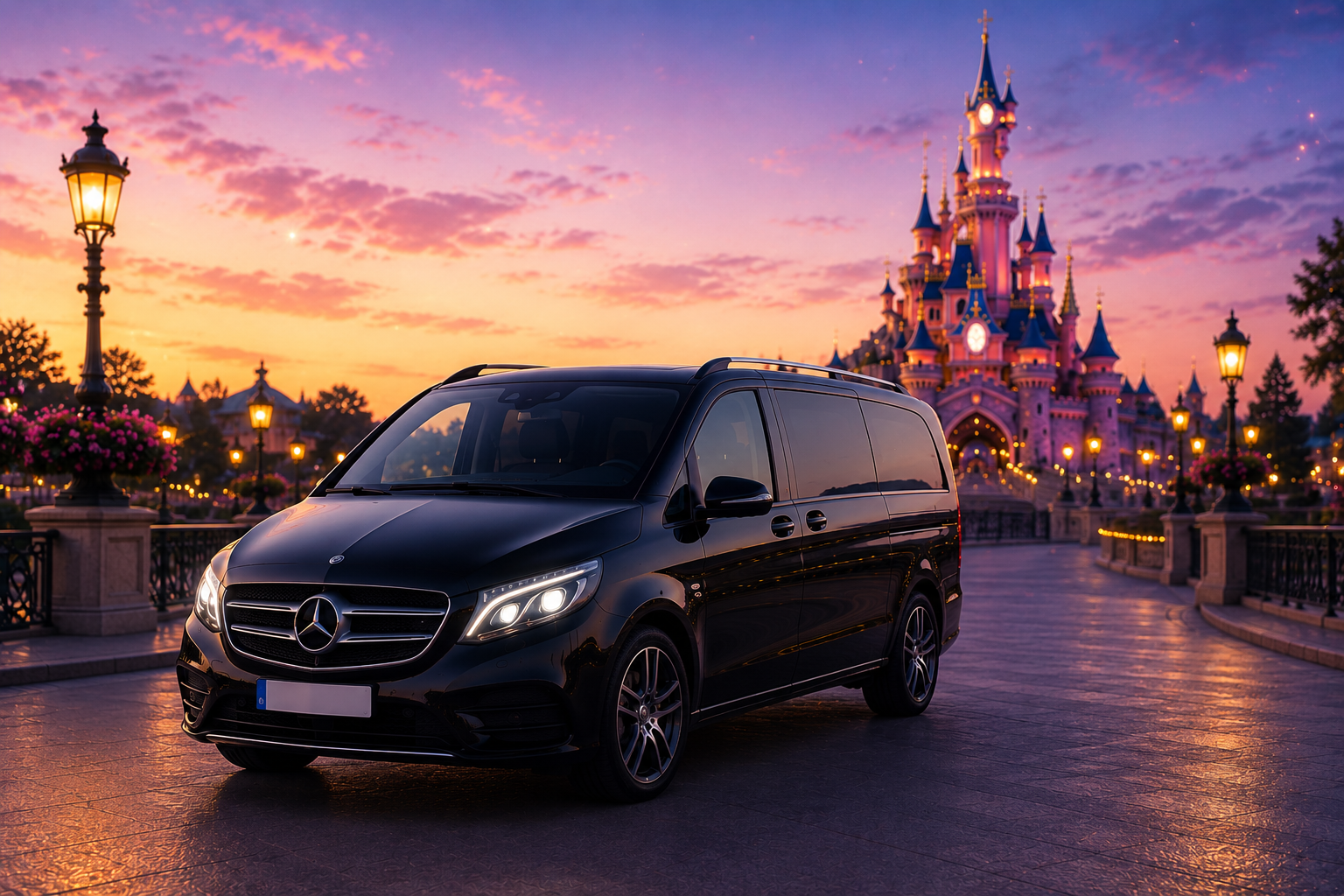 Disneyland Paris →  CDG